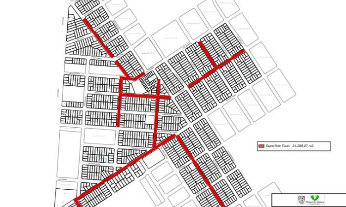 Florencio Varela - Plan de pavimentación para Villa Mónica Nueva